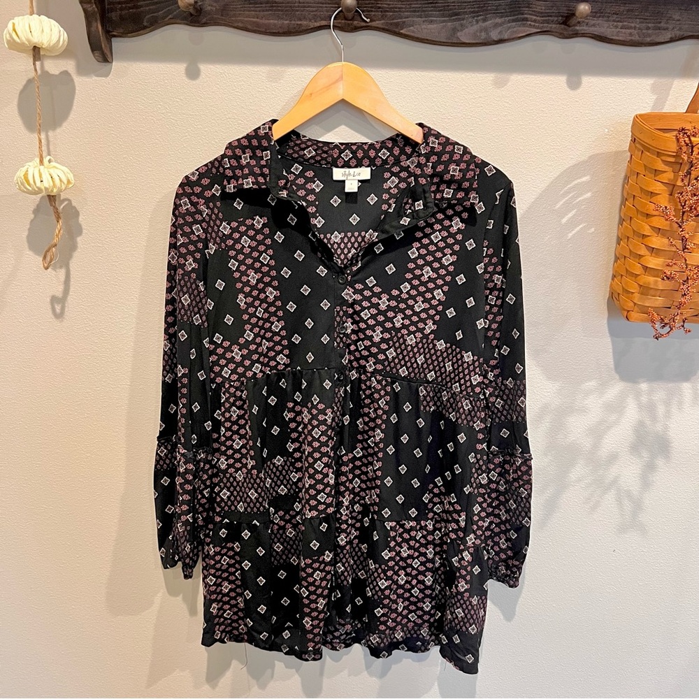 Style & Co Tunic Blouse